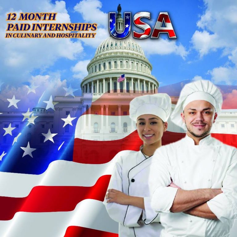 Wanted: Hospitality and Culinary Graduates for paid internship in the USA for 12 months