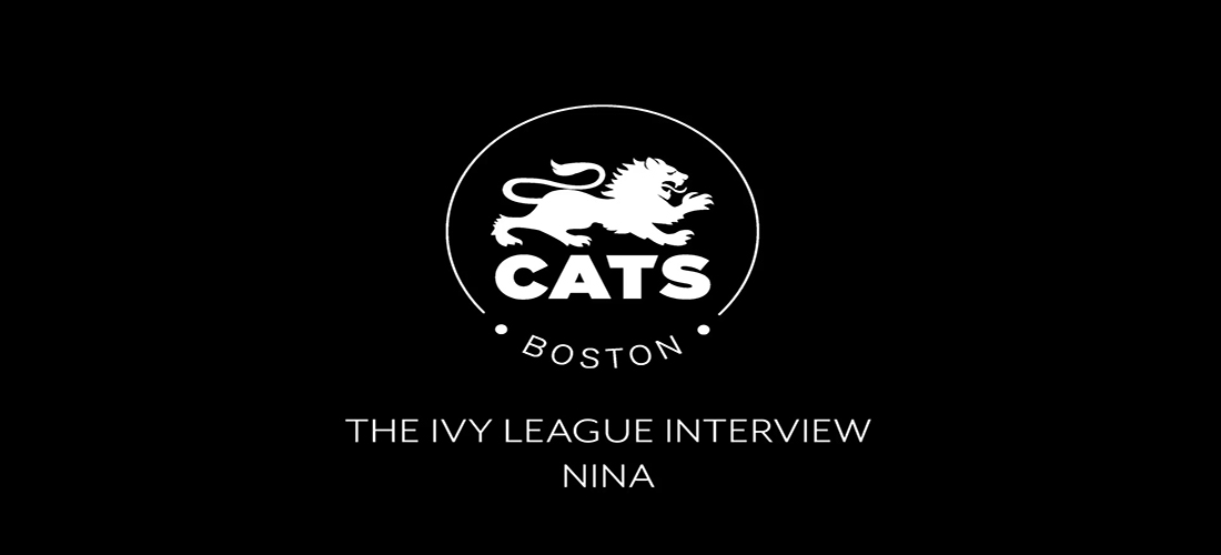 Student from CATS-Boston interviewed by Harvard University and Stanford University