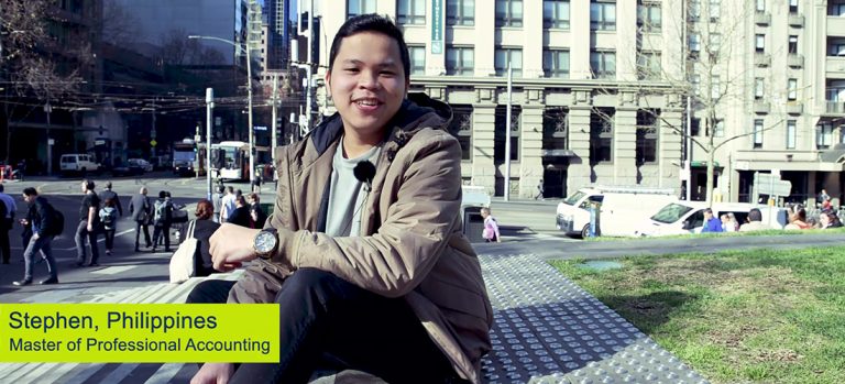 Filipino student Stephen Go in CQUniversity video