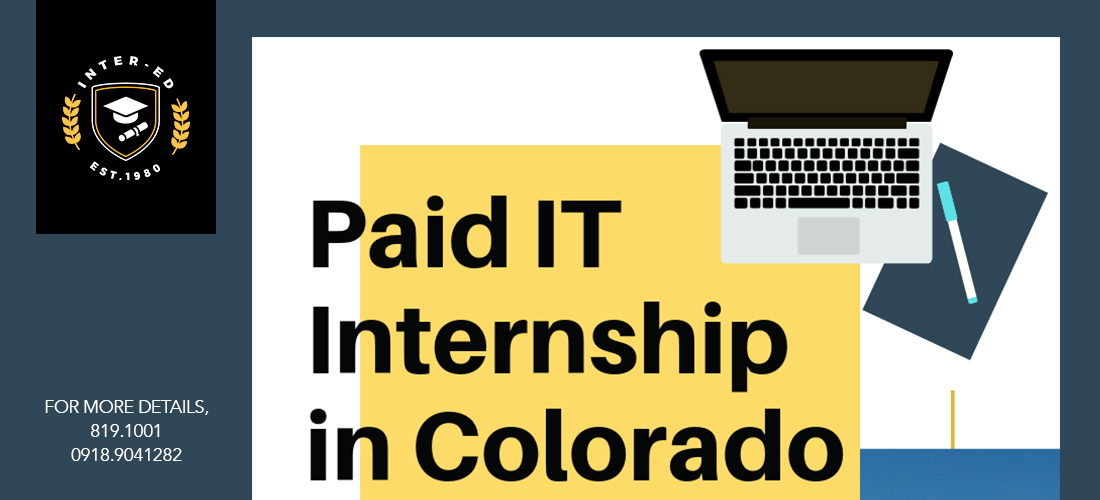Paid IT Internship In Colorado, U.S.A.